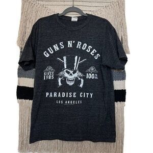 Bay Island Sportswear Men's Super Soft Guns N' Roses Tee Size Large